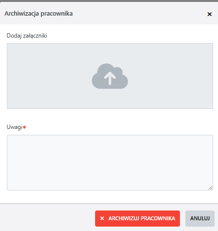 Przykładowy formularz Uwagi - wymagane: