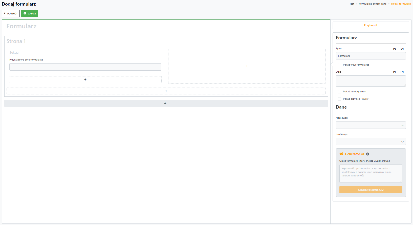 =1633x889 Przykład dodawania formularza dynamicznego