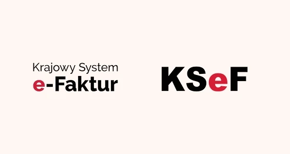 Oficjalne logo KSeF pomocne w zrozumieniu różnic między systemami PEF a KSeF w 2026 roku.